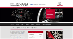 Desktop Screenshot of honda-schaefer.de